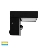 Havit Lighting Lighting HV3731T-BLK-PIR - Aluminium Black Adjustable 12w LED Floodlight with Sensor Lights-For-You HV3731T-BLK-PIR